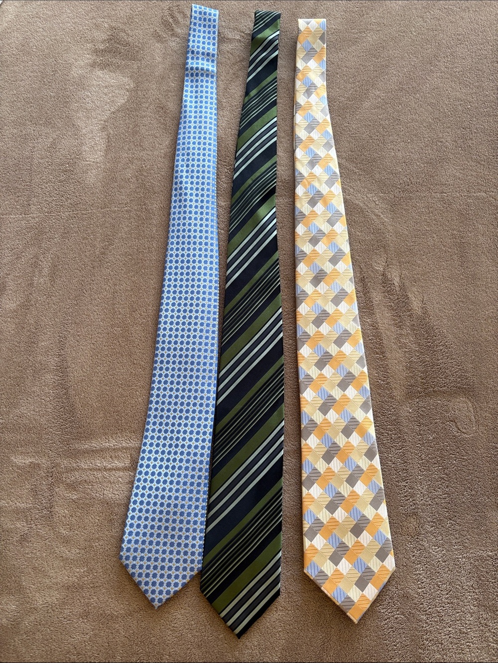 GEOFFREY BEENE  Men’s Set of 3 Ties